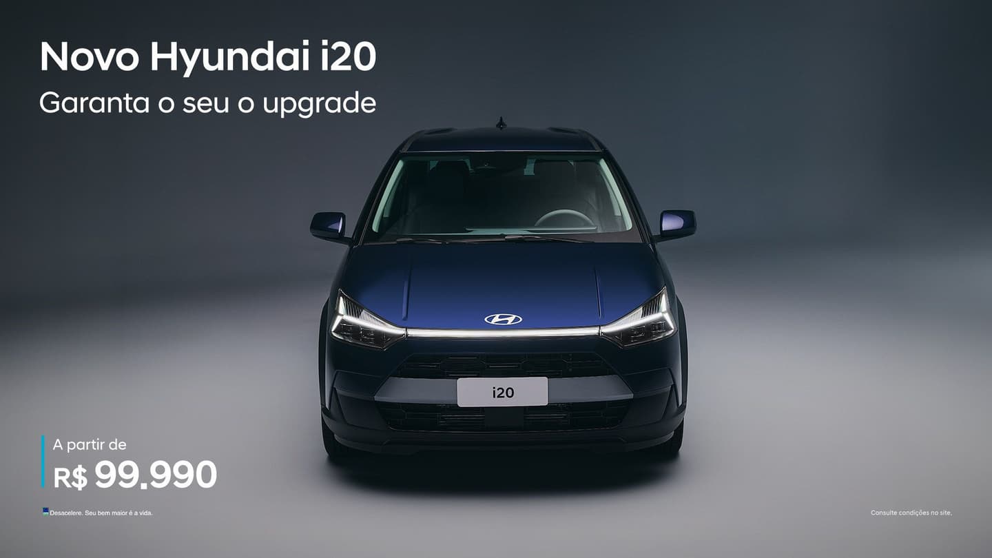Novo Hyundai i20 Comfort 1.0L   