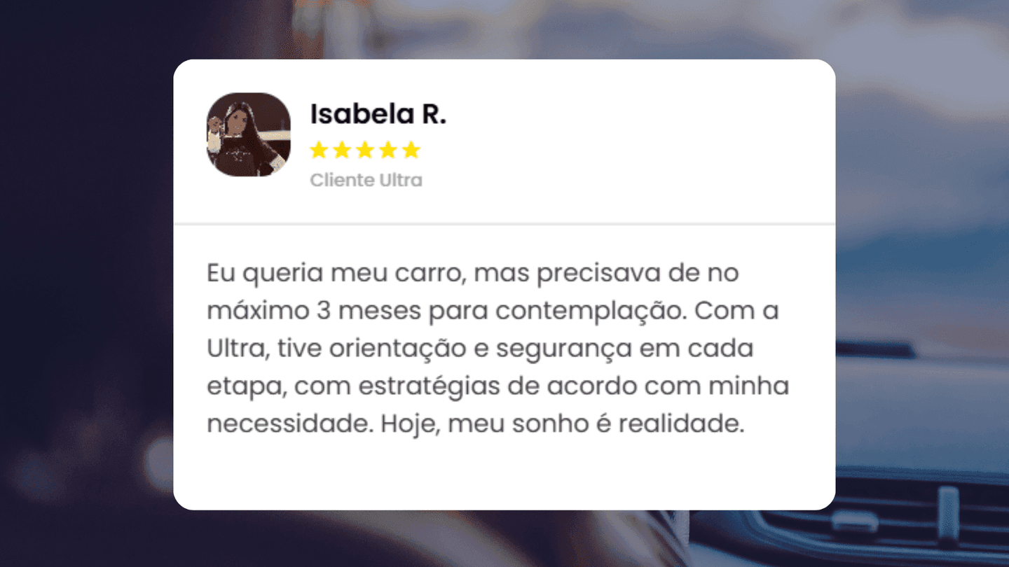 Ultra Consórcios | Planejamento que vira conquista. - imagem 2