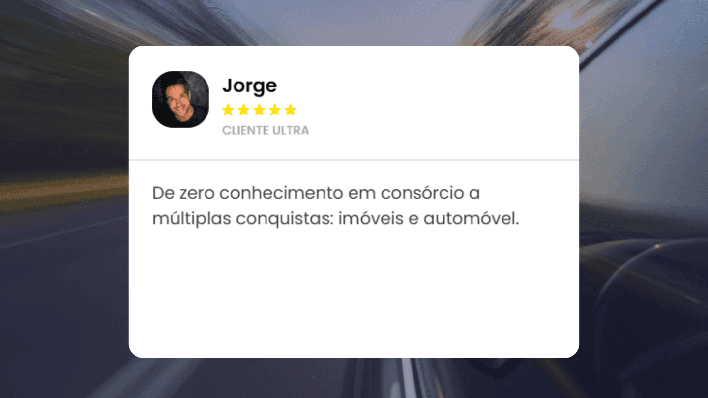 Ultra Consórcios | Planejamento que vira conquista. - imagem 1