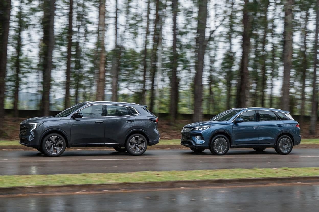 CS55 PHEV custa R$ 10 mil menos que Song Pro GS: qual híbrido entrega mais?