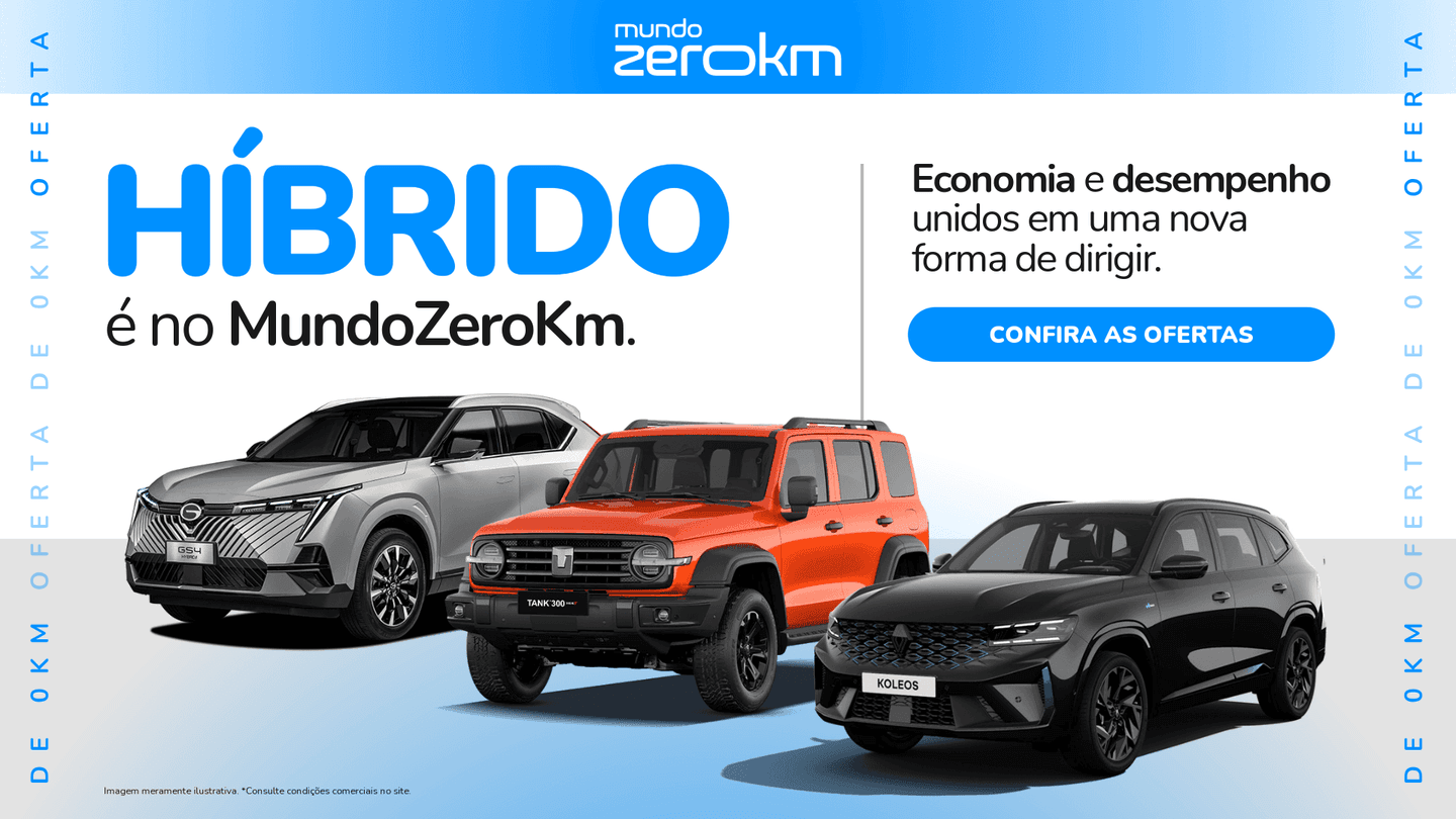 Híbrido é no Mundo ZeroKM