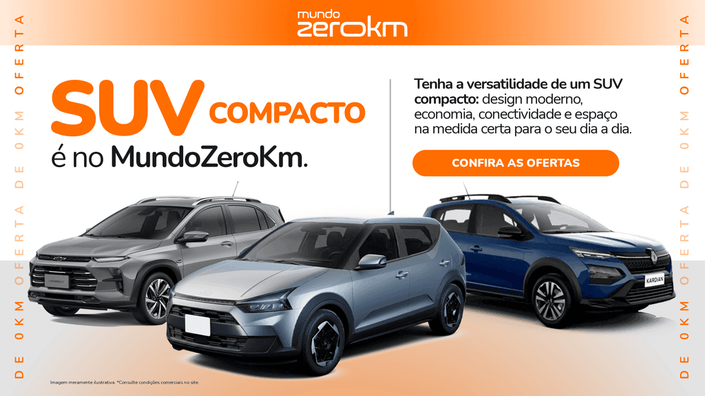 SUV Compcto é no Mundo ZeroKM