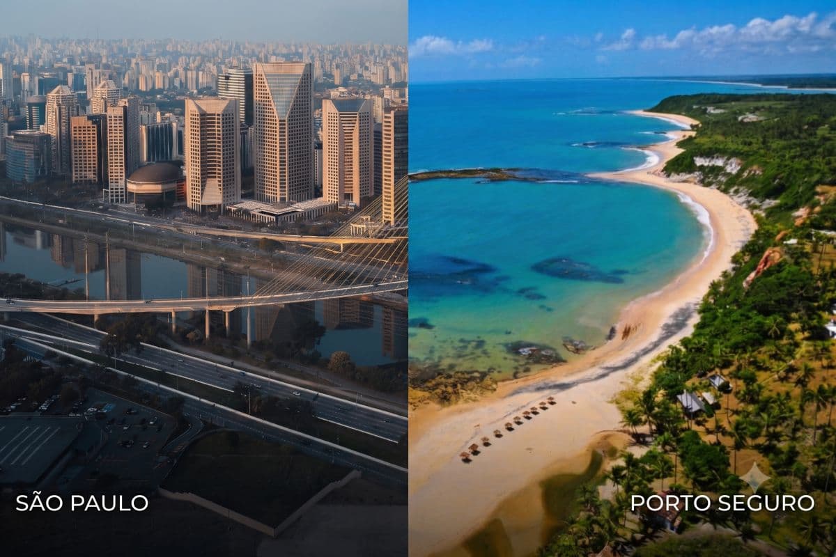 São Paulo a Porto Seguro de carro: rota, custos e paisagens da viagem