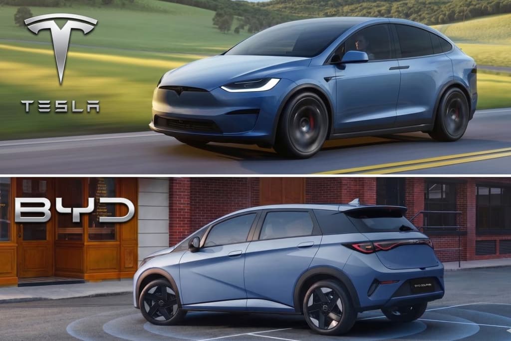 Tesla realmente perdeu a liderança global para a BYD?