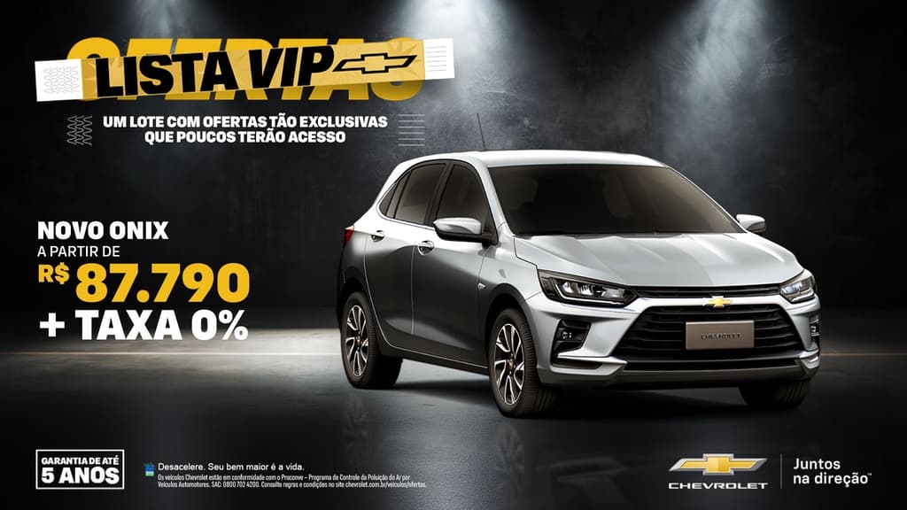 Novo Chevrolet Onix