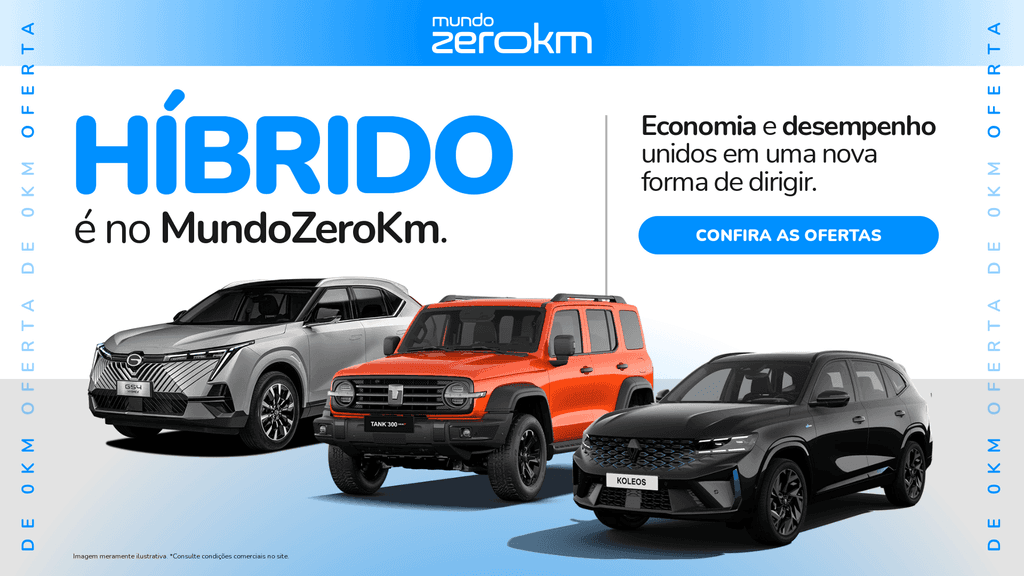 Híbrido é no Mundo Zerokm