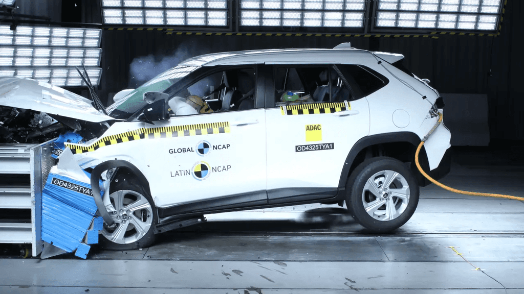 Toyota Yaris Cross recebe duas estrelas em teste do Latin NCAP: o que o resultado realmente significa