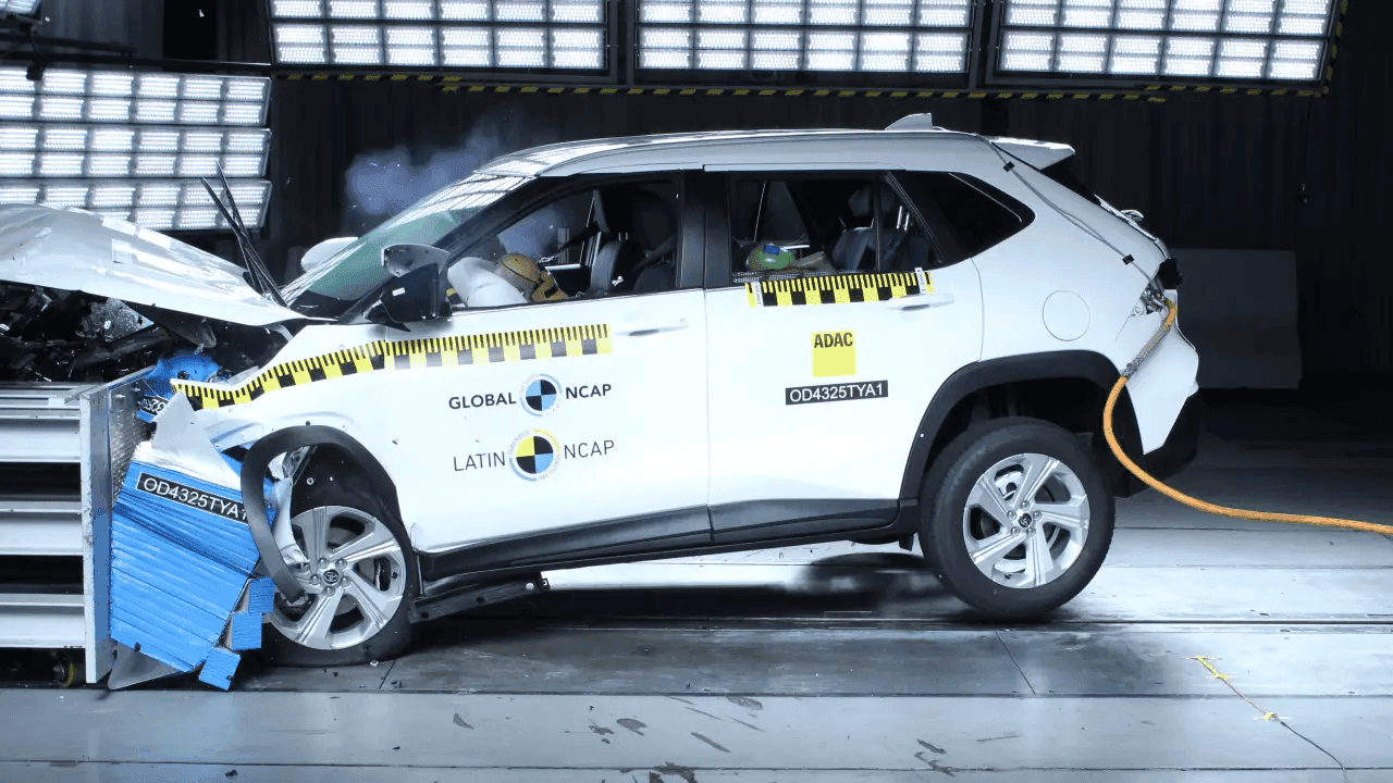 Toyota Yaris Cross recebe duas estrelas em teste do Latin NCAP: o que o resultado realmente significa