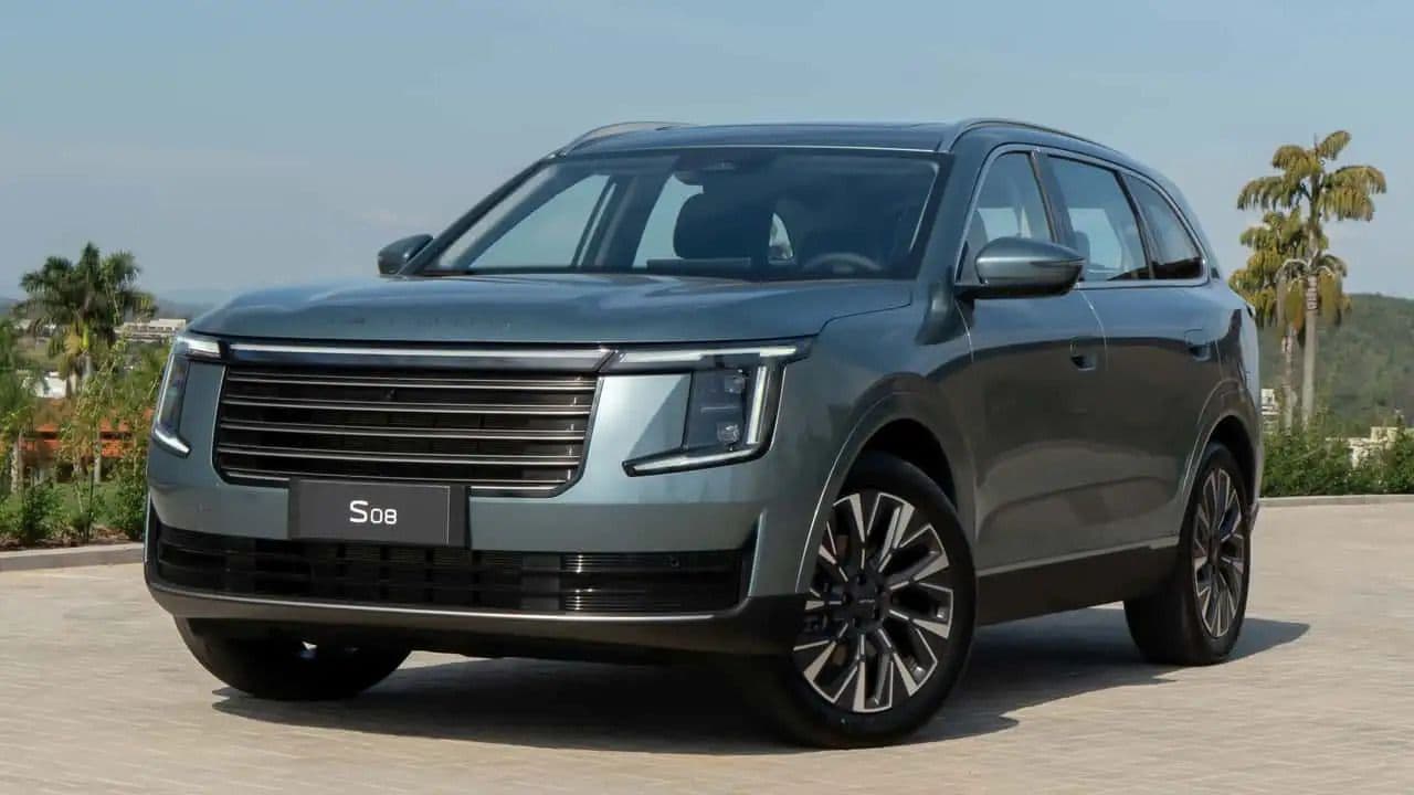 Jetour S08: o SUV híbrido de 7 lugares que entrega mimos de modelo premium sem cobrar como um